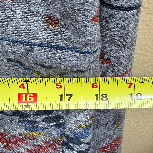 Obey Propaganda Mens Aztec Jacket Sherpa Lined Size S Coat - Picture 10 of 12